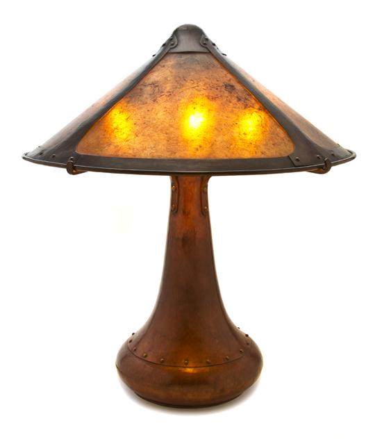 * An Arts and Crafts Copper and