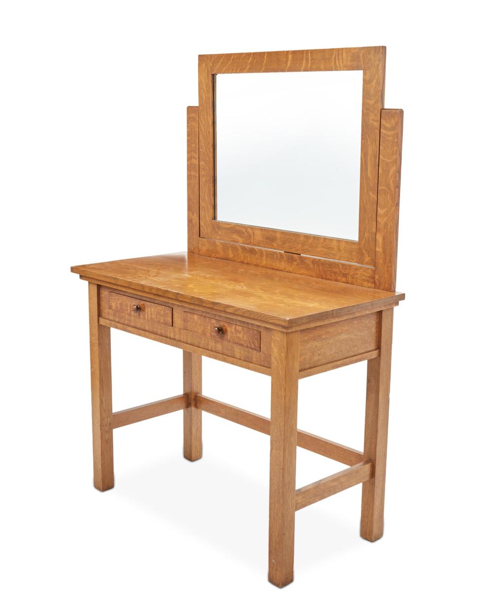 AN ARTS AND CRAFTS OAK DRESSING