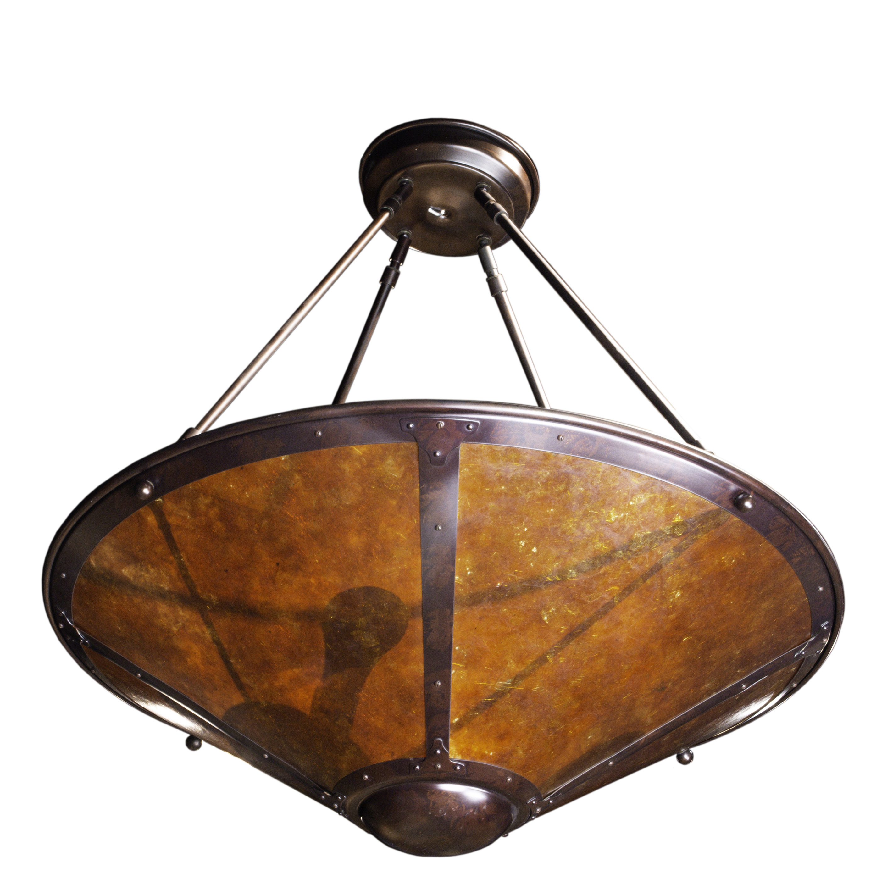 AN ARTS AND CRAFTS STYLE MICA