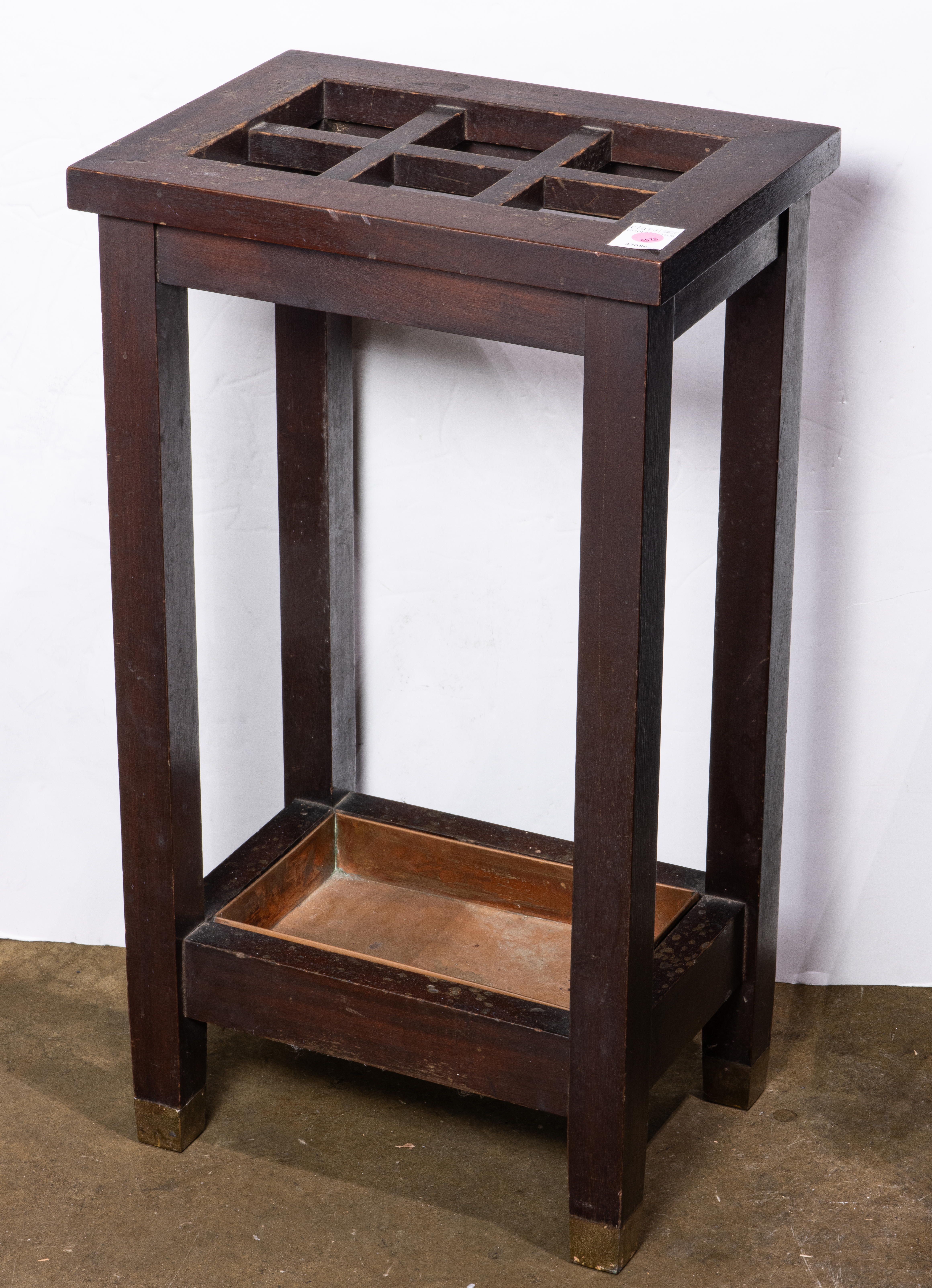 AN ARTS AND CRAFTS UMBRELLA STAND