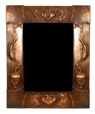 An Arts & Crafts style copper