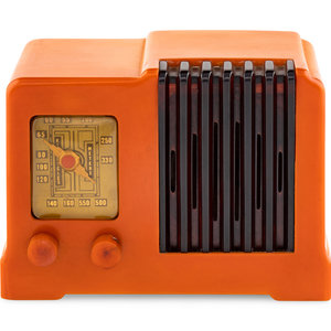 An Arvin 532 1938 Yellow case