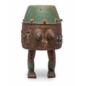 An Ashanti Carved and Gouged