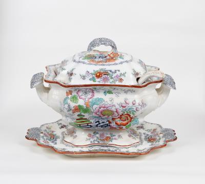 An Ashworth ironstone soup