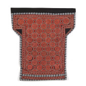 AN ASIAN EMBROIDERED WALL HANG