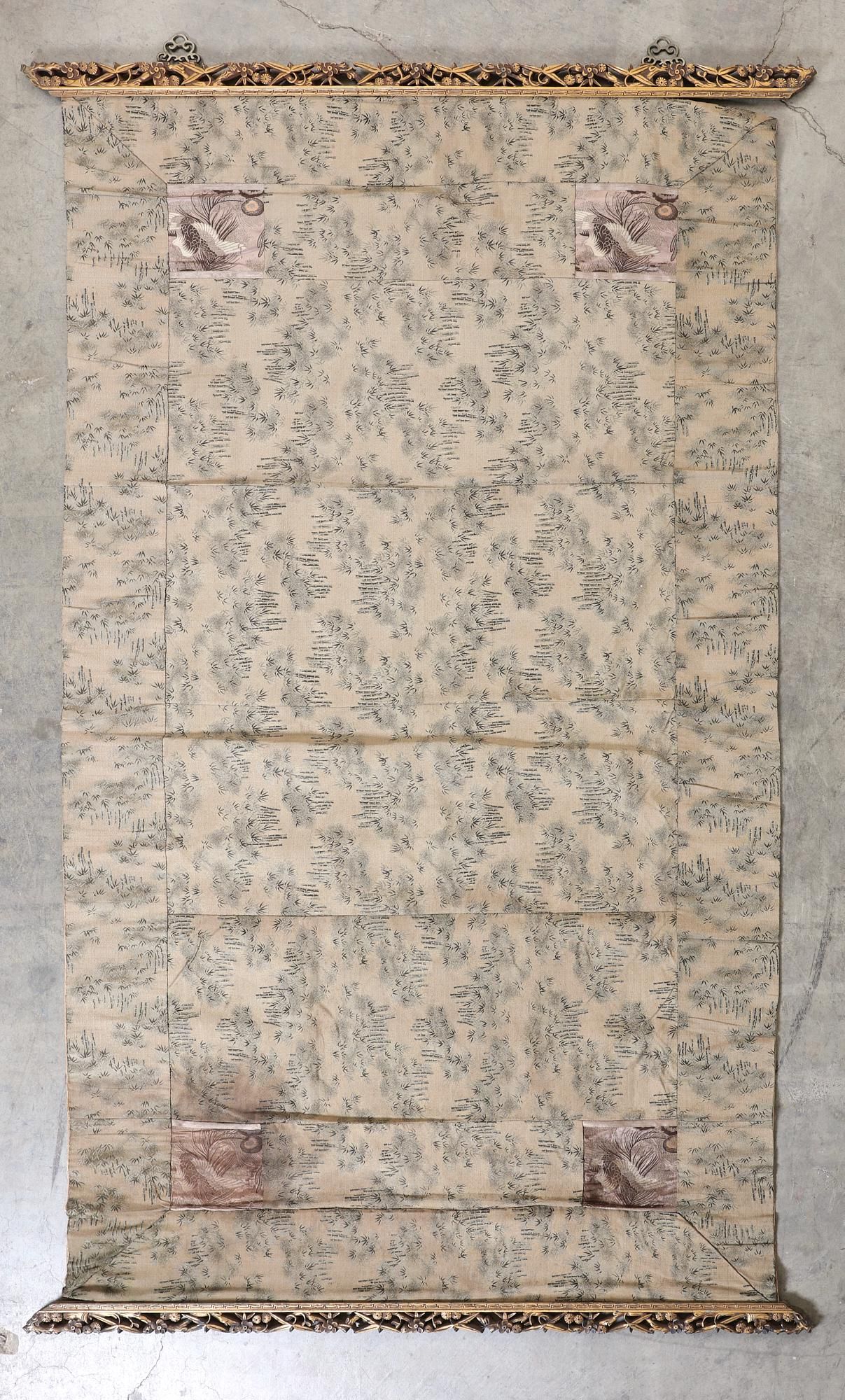 AN ASIAN FABRIC PANELAn Asian