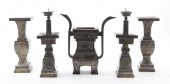 * An Assembled Chinese Pewter