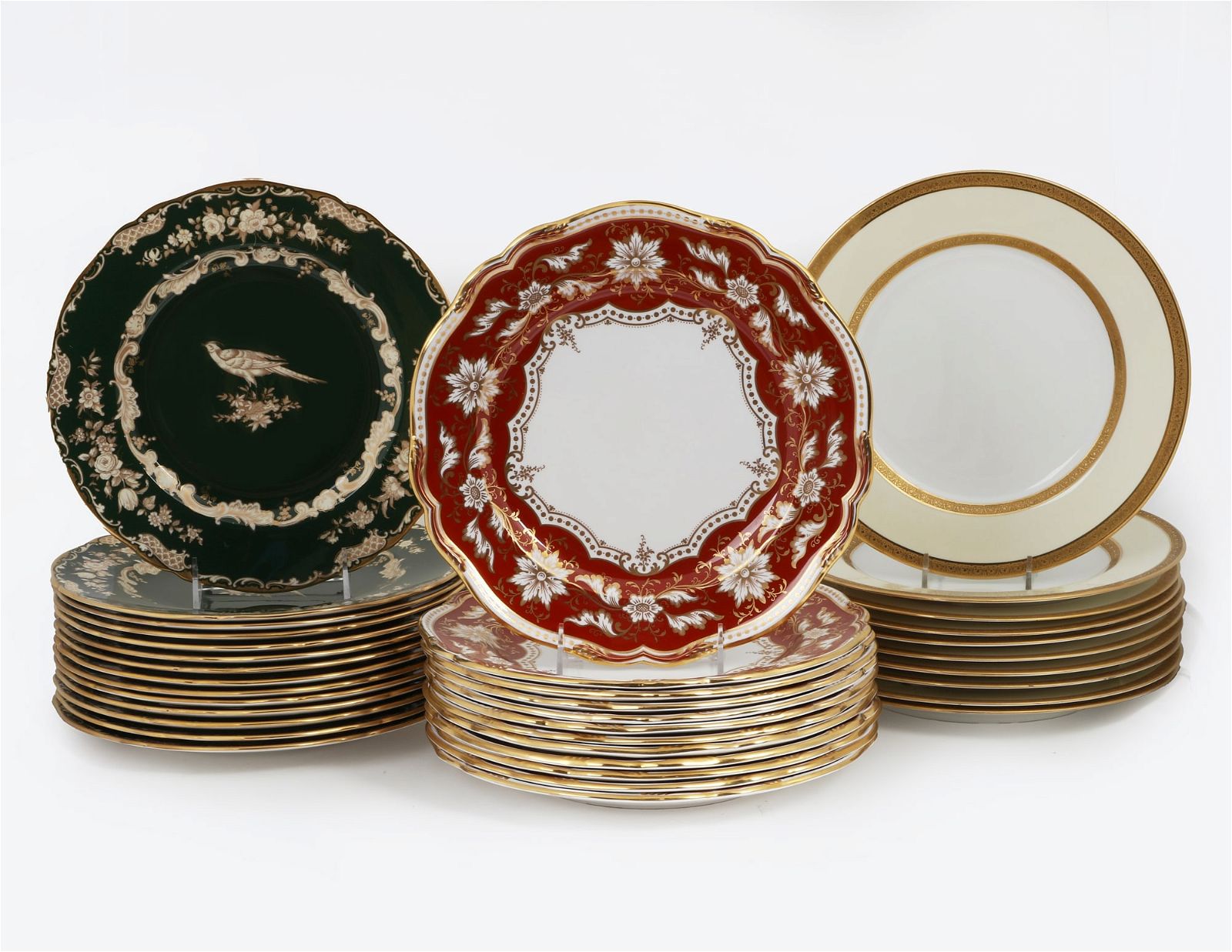 AN ASSEMBLED COLLECTION OF SPODE
