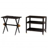 AN ASSEMBLED EBONIZED CONTEMPO