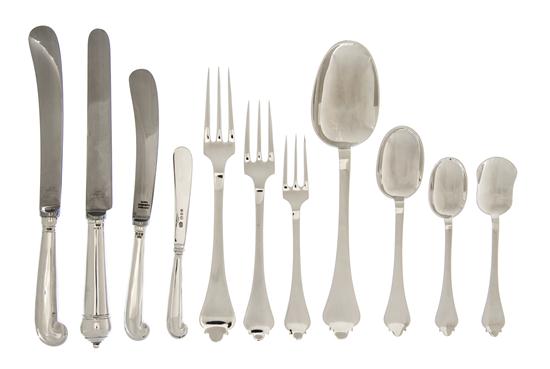 An Assembled English Silver