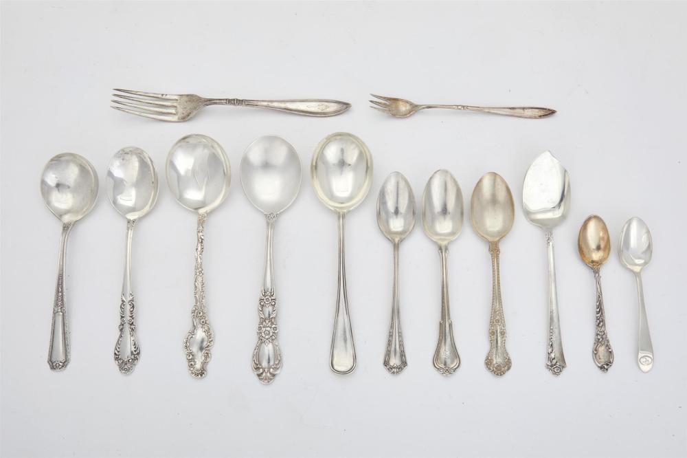 AN ASSEMBLED GROUP OF STERLING