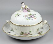 AN ASSEMBLED MEISSEN ECUELLE C