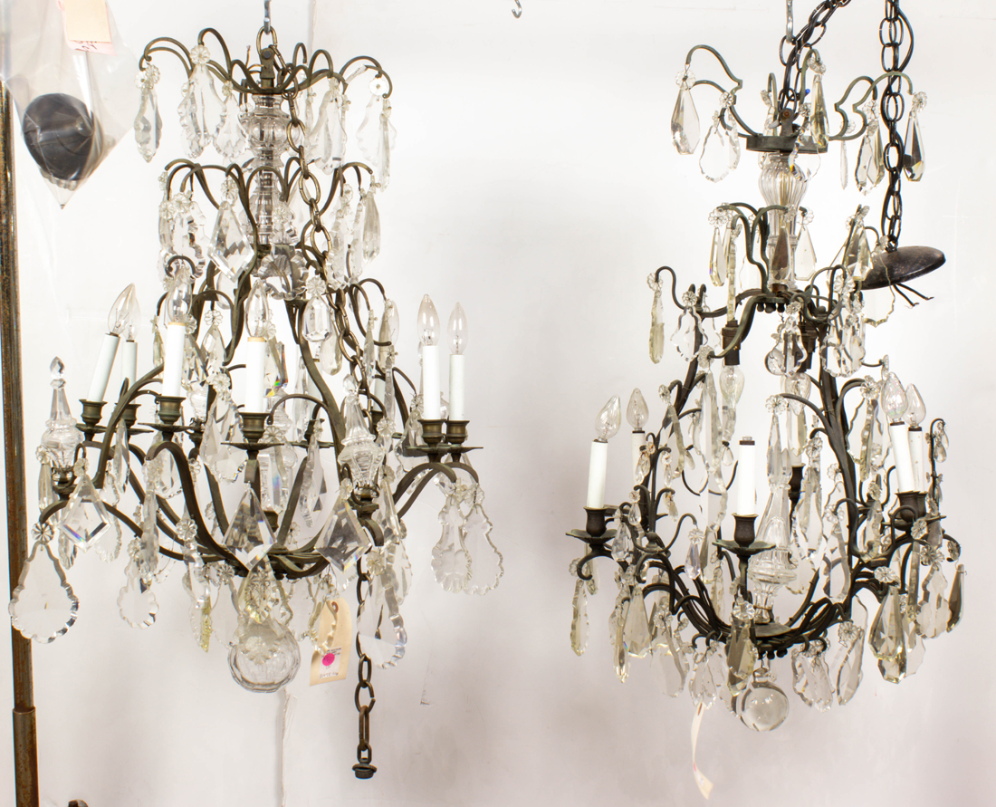 AN ASSEMBLED PAIR OF BAROQUE
