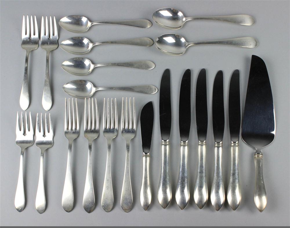 AN ASSEMBLED PART FLATWARE