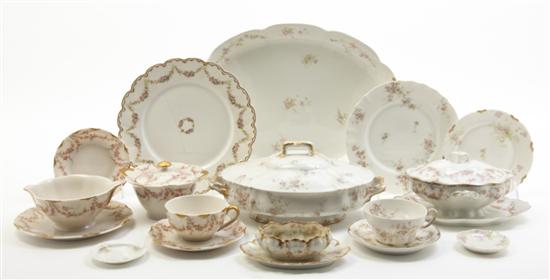 * An Assembled Porcelain Dinner