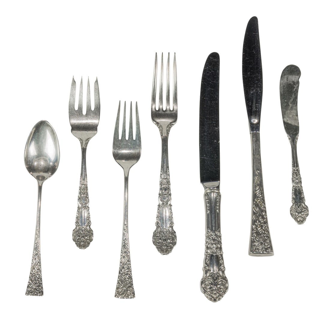 AN ASSEMBLED REED & BARTON STERLING
