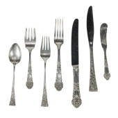 AN ASSEMBLED REED & BARTON STE