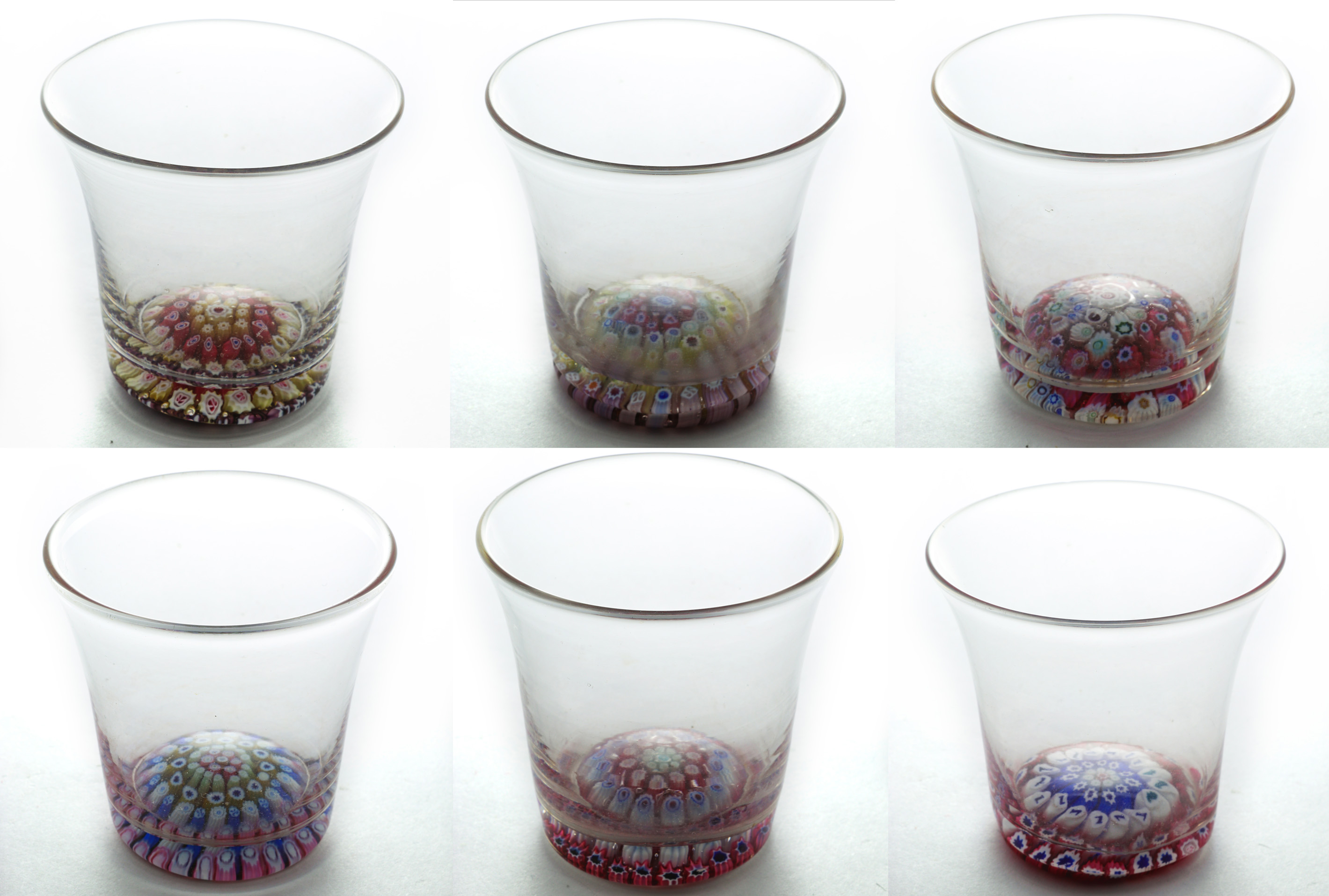 AN ASSEMBLED SET OF (6)