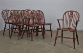 AN ASSEMBLED SET OF EIGHT WIND