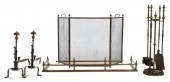 An Assembled Set of Fireplace