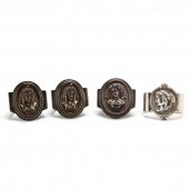 AN ASSEMBLED SET OF FOUR STERL