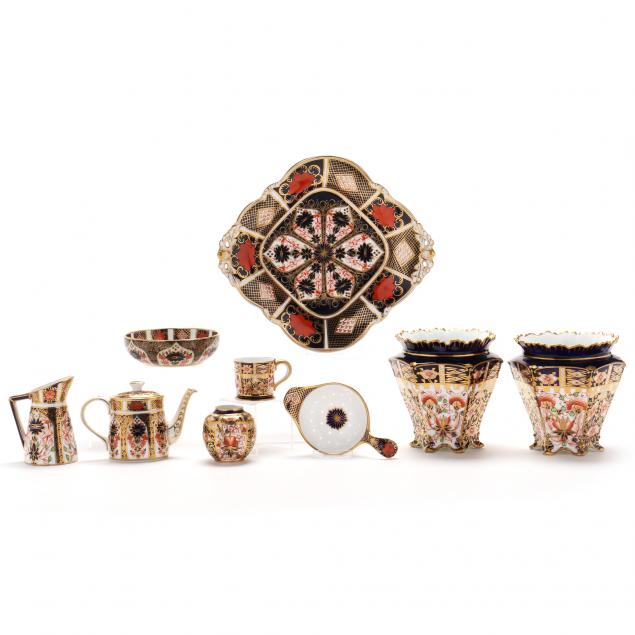 AN ASSORTMENT OF (9) ROYAL CROWN