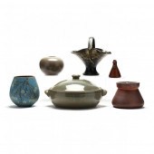 AN ASSORTMENT OF SIX NC POTTER