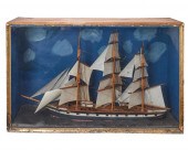 AN ATLANTIC PACKET SHIP MODEL