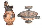 AN ATTIC STYLE VESSEL TERRACOT