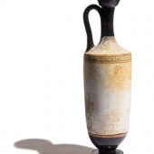 An Attic White-Ground Lekythos