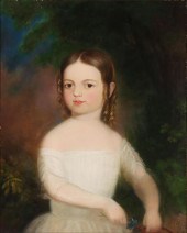 AN ATTRIBUTED 19TH C. PORTRAIT