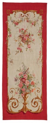 AN AUBUSSON WALL TAPESTRYAn Au