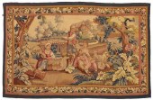 AN AUBUSSON WALL TAPESTRYAn Au
