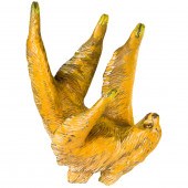 AN AUSTRIAN BRONZE COLD PAINTE