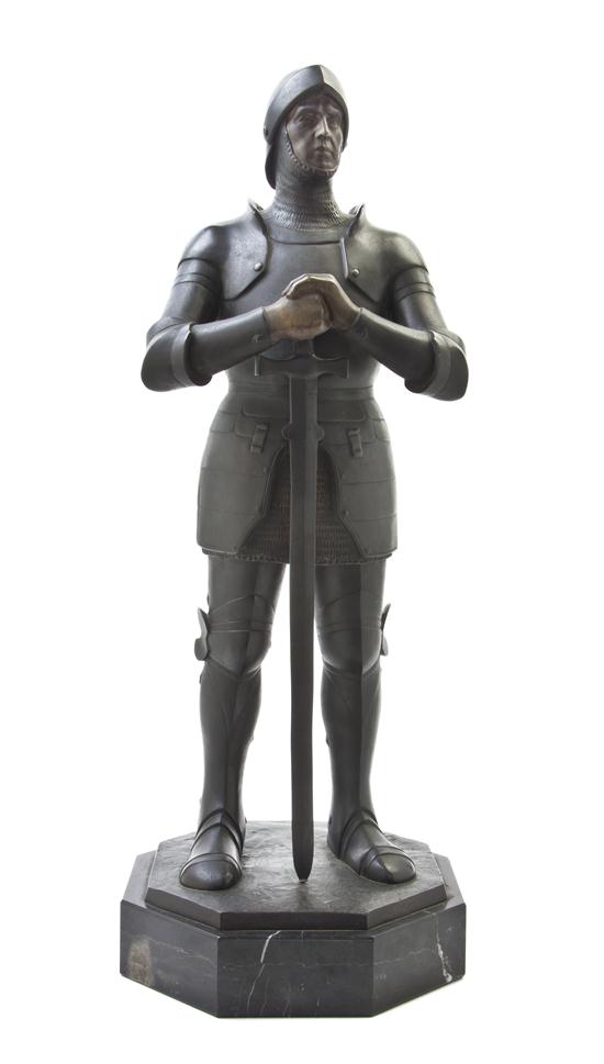 * An Austrian Bronze Figure
