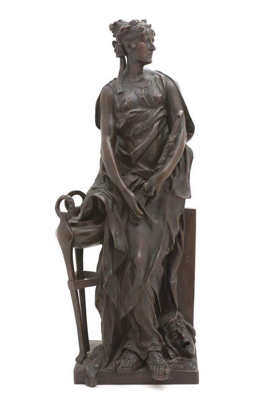 An Austrian Bronze Figure Victor