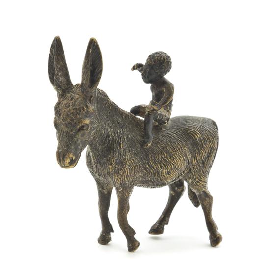 An Austrian Cold Painted Bronze