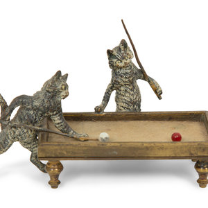 An Austrian Cold Painted Bronze