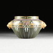 AN AUSTRIAN GILT AND IRIDESCEN