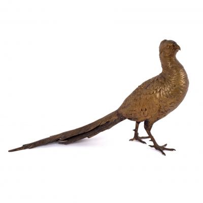 An Austrian gilt bronze figure of a
