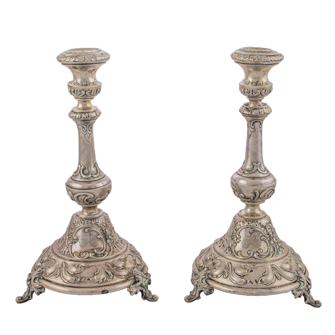 AN AUSTRIAN PAIR .813 SILVER