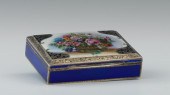 An Austrian Silver Gilt and En