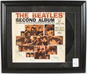AN AUTOGRAPHED BEATLES LP RECO