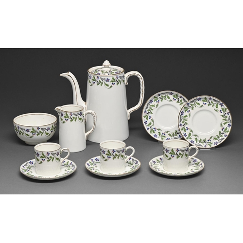 An Aynsley coffee service, c1910,