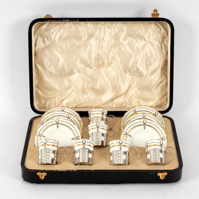 An Aynsley tea service of twelve