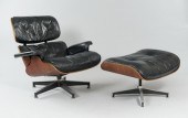 An Eames Lounge Chair and Otto