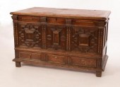 An early 18th Century oak mule