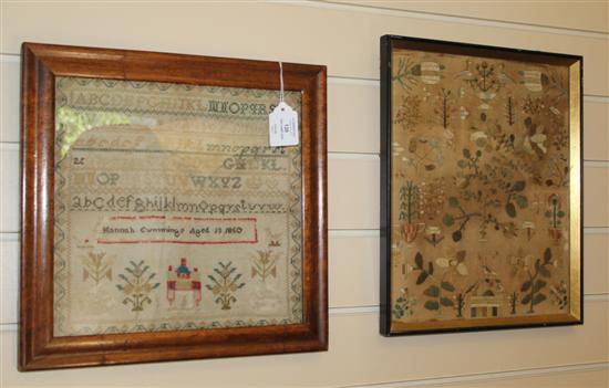 An early 18th century silkwork