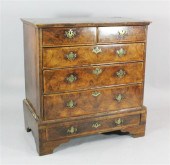 An early 18th century walnut a