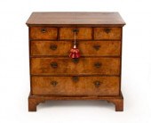An early 18th Century walnut c